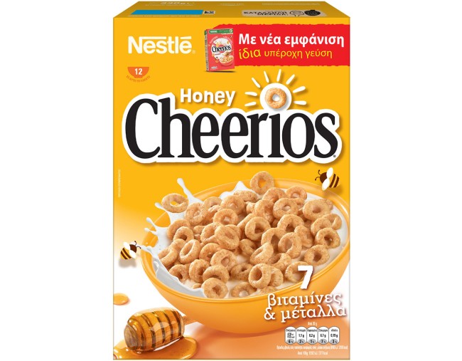 NESTLE CHEERIOS HONEY 330gr