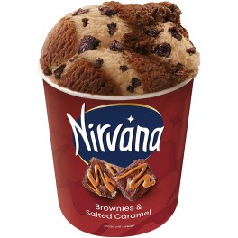 NIRVANA BROWNIES & SALTED CARAMEL 420ml NIRVANA BROWNIES & SALTED CARAMEL 420ml