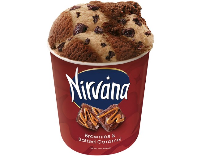 NIRVANA BROWNIES & SALTED CARAMEL 420ml