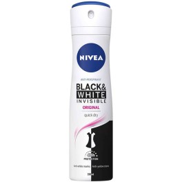 NIVEA ORIGINAL INVISIBLE BLACK & WHITE SPRAY 150ml