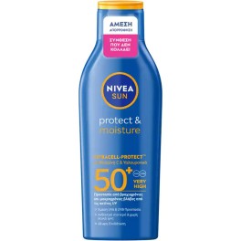 NIVEA SUN PROTECT & MOISTURE ΑΝΤΗΛΙΑΚΟ ΓΑΛΑΚΤΟΜΑ SPF50 200ml