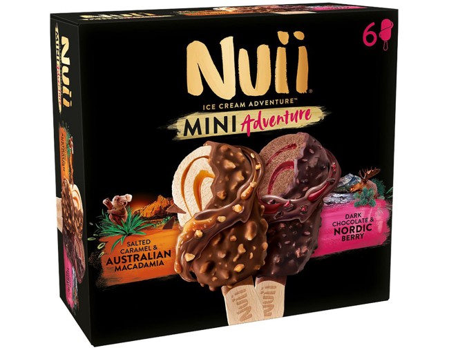 NUII MINI ADVENTURE AUSTRALIAN MACADAMIA & NORDIC BERRY 6τμχ 330ml