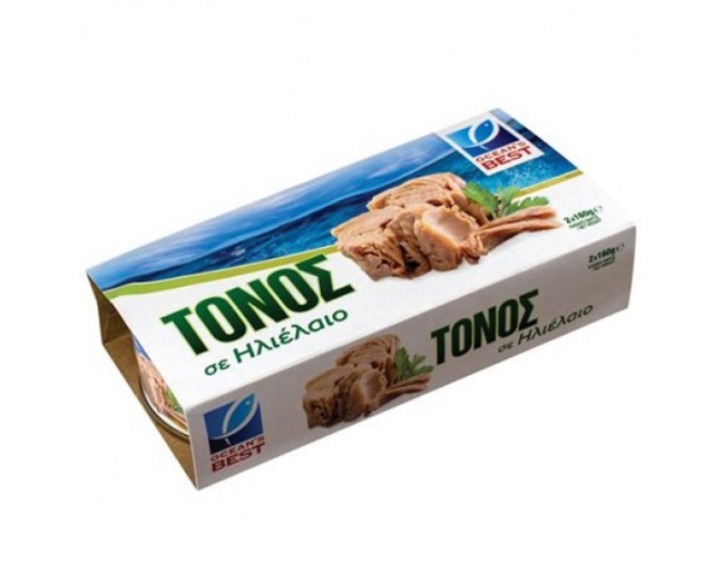 OCEAN'S BEST ΤΟΝΟΣ ΣΕ ΗΛΙΕΛΑΙΟ 2x160gr