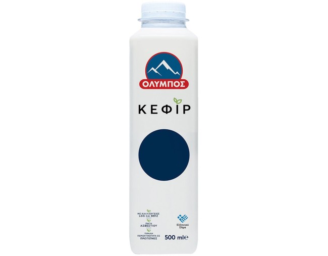 ΟΛΥΜΠΟΣ ΚΕΦΙΡ ΓΑΛΑ ΛΙΠΑΡΑ 1% 500ml