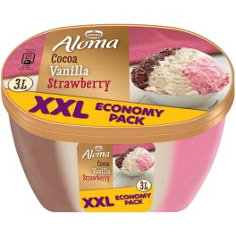 ALOMA ΚΑΚΑΟ ΒΑΝΙΛΙΑ ΦΡΑΟΥΛΑ ΠΑΓΩΤΟ 3lt