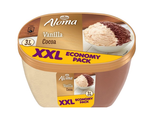 ALOMA ΒΑΝΙΛΙΑ ΚΑΚΑΟ ΠΑΓΩΤΟ 3lt