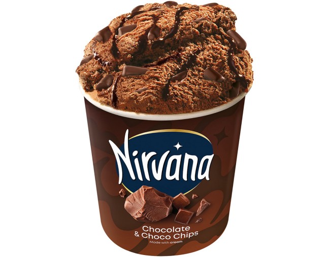 NIRVANA CHOCOLATE & CHOCO CHIPS ΠΑΓΩΤΟ 750ml