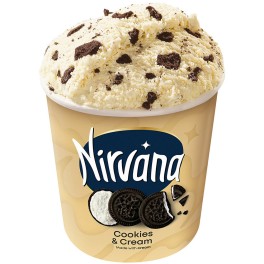 NIRVANA COOKIES & CREAM ΠΑΓΩΤΟ 750ml NIRVANA COOKIES & CREAM ΠΑΓΩΤΟ 750ml