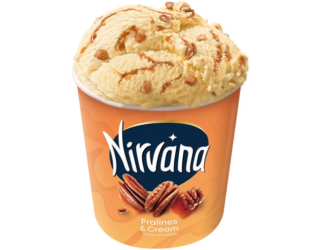 NIRVANA PRALINES & CREAM ΠΑΓΩΤΟ 750ml