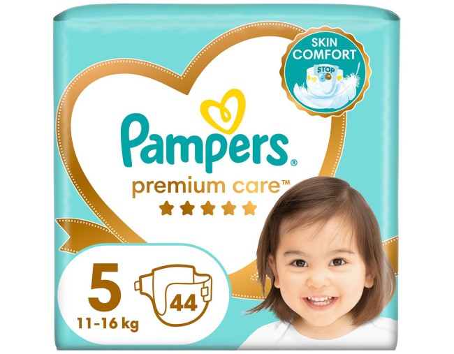 PAMPERS PREMIUM CARE No5 44τμχ