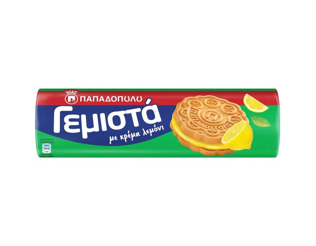 ΠΑΠΑΔΟΠΟΥΛΟΥ ΓΕΜΙΣΤΑ ΜΠΙΣΚΟΤΑ ΛΕΜΟΝΙ 200gr