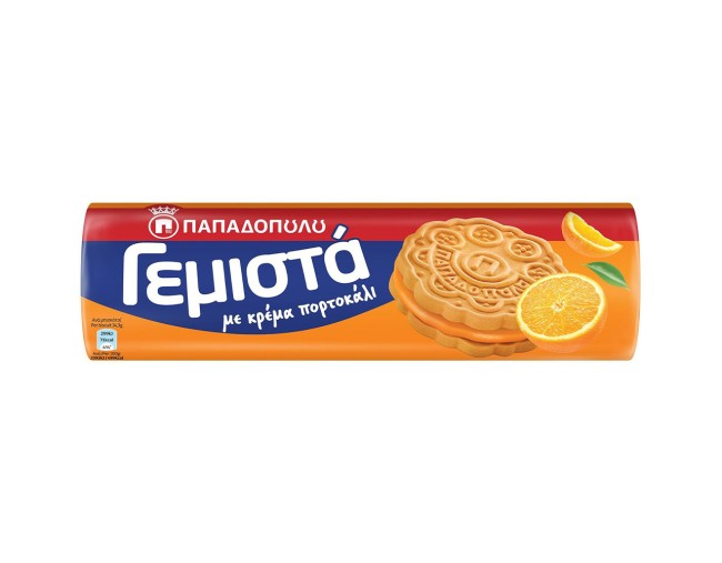 ΠΑΠΑΔΟΠΟΥΛΟΥ ΓΕΜΙΣΤΑ ΜΠΙΣΚΟΤΑ ΠΟΡΤΟΚΑΛΙ 200gr