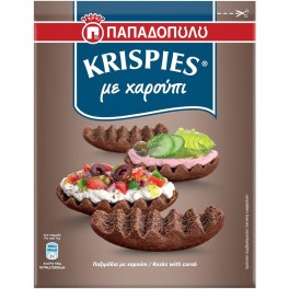 ΠΑΠΑΔΟΠΟΥΛΟΥ KRISPIES ΜΕ ΧΑΡΟΥΠΙ 200gr
