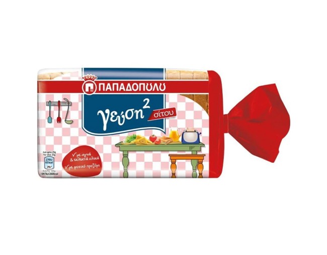 ΠΑΠΑΔΟΠΟΥΛΟΥ ΨΩΜΙ ΓΙΑ ΤΟΣΤ ΓΕΥΣΗ² ΣΙΤΟΥ  325gr