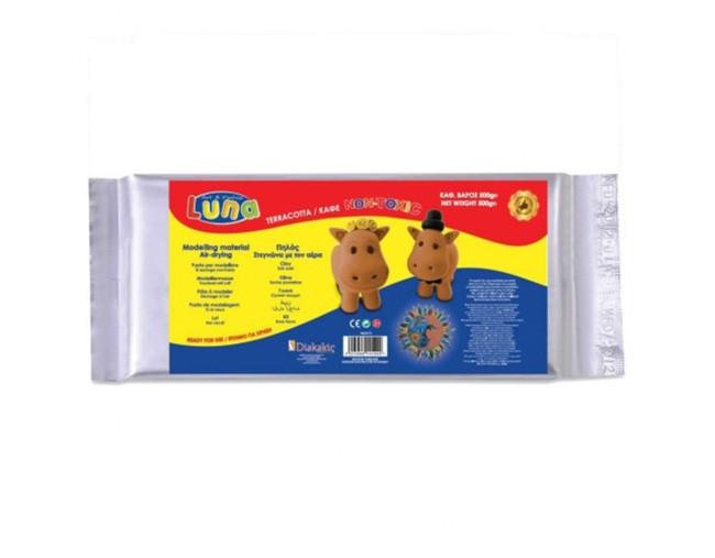 ΔΙΑΚΑΚΗΣ LUNA ΠΗΛΟΣ TERRAKOTA 0,5kg
