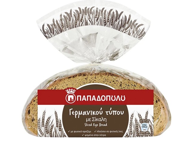 ΠΑΠΑΔΟΠΟΥΛΟΥ ΨΩΜΙ ΓΕΡΜΑΝΙΚΟΥ ΤΥΠΟΥ ΣΕ ΦΕΤΕΣ  ΜΕ ΣΙΚΑΛΗ 500gr