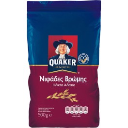 QUAKER ΝΙΦΑΔΕΣ ΒΡΩΜΗΣ ΣΕ ΣΑΚΟΥΛΑ 500gr