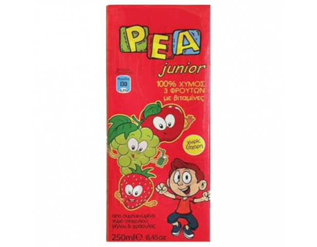 ΡΕΑ JUNIOR 3 ΦΡΟΥΤΑ 250ml