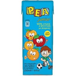 ΡΕΑ JUNIOR 4 ΦΡΟΥΤΑ 250ml