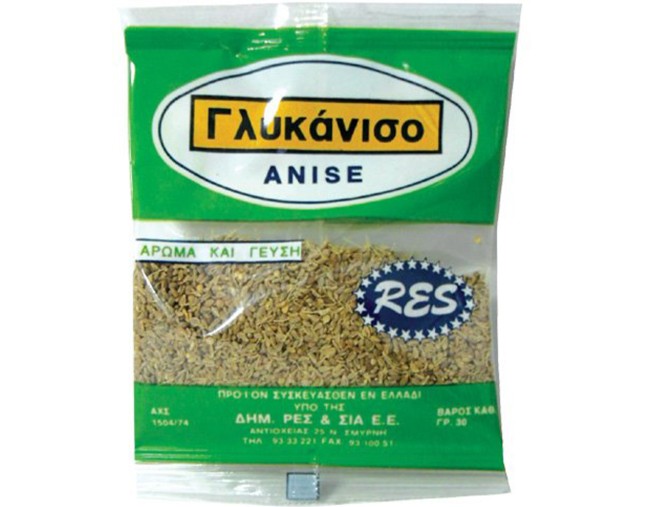 RES ΓΛΥΚΑΝΙΣΟΣ ΟΛΟΚΛΗΡΟΣ 30gr