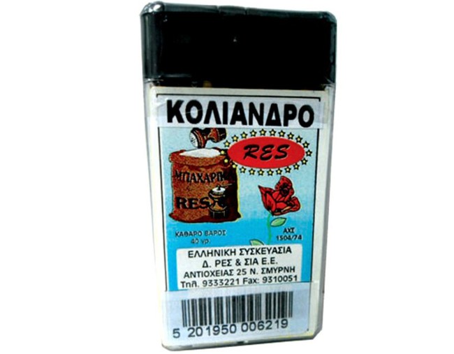 RES ΚΟΛΙΑΝΔΡΟ 40gr