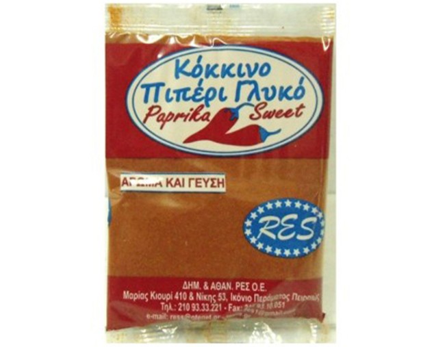 RES ΚΟΚΚΙΝΟ ΠΙΠΕΡΙ-ΓΛΥΚΟ ΠΑΠΡΙΚΑ ΓΛΥΚΙΑ 50gr