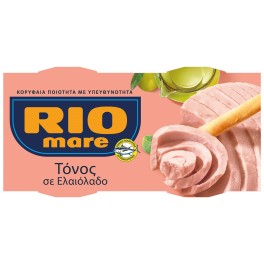 RIO MARE TONOΣ ΣΕ ΕΛΑΙΟΛΑΔΟ 2x160gr