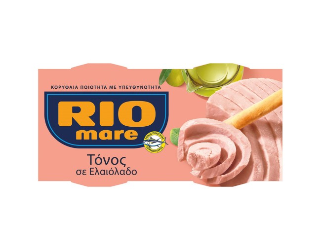 RIO MARE TONOΣ ΣΕ ΕΛΑΙΟΛΑΔΟ 2x160gr