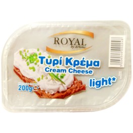 ROYAL ΤΥΡΙ ΚΡΕΜΑ LIGHT 200gr
