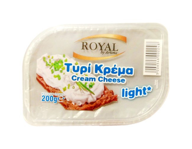 ROYAL ΤΥΡΙ ΚΡΕΜΑ LIGHT 200gr