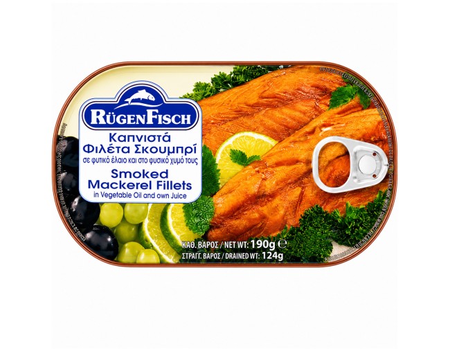 RUGENFISCH ΦΙΛΕΤΟ ΣΚΟΥΜΠΡΙ ΚΑΠΝΙΣΤΟ 190gr