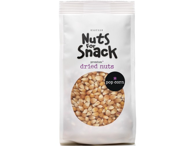 NUTS FOR SNACK POP CORN 350gr