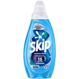 SKIP WONDER WASH ANTI-ODOR PROTECT ΥΓΡΟ ΑΠΟΡΡΥΠΑΝΤΙΚΟ ΠΛΥΝΤΗΡΙΟΥ ΡΟΥΧΩΝ 37 ΜΕΖΟΥΡΕΣ 1.48lt
