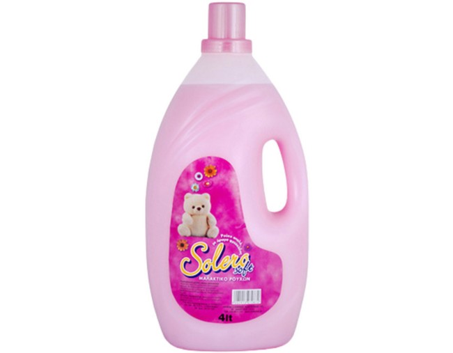 SOLERO SOFT ΜΑΛΑΚΤΙΚΟ ΡΟΥΧΩΝ ΑΡΩΜΑ ΦΡΕΣΚΑΔΑΣ ΡΟΖ 4lt