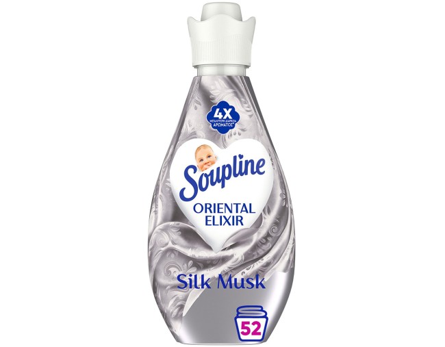 SOUPLINE ORIENTAL ELIXIR SILK MUSK ΣΥΜΠΥΚΝΩΜΕΝΟ ΜΑΛΑΚΤΙΚΟ ΡΟΥΧΩΝ 52 ΜΕΖΟΥΡΕΣ 730ml ΕΒΔΟΜΑΔΙΑΙΕΣ ΠΡΟΣΦΟΡΕΣ