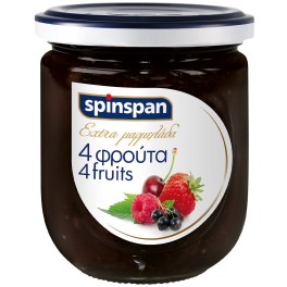 SPIN SPAN EXTRA ΜΑΡΜΕΛΑΔΑ 4 ΦΡΟΥΤΑ 380gr