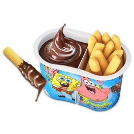 YAMMIEZ DIPS SPONGEBOB ΜΕ ΠΡΑΛΙΝΑ ΦΟΥΝΤΟΥΚΙΟΥ 32gr YAMMIEZ DIPS SPONGEBOB ΜΕ ΠΡΑΛΙΝΑ ΦΟΥΝΤΟΥΚΙΟΥ 32gr