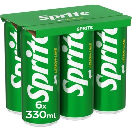 SPRITE LEMON LIME 6x330ml