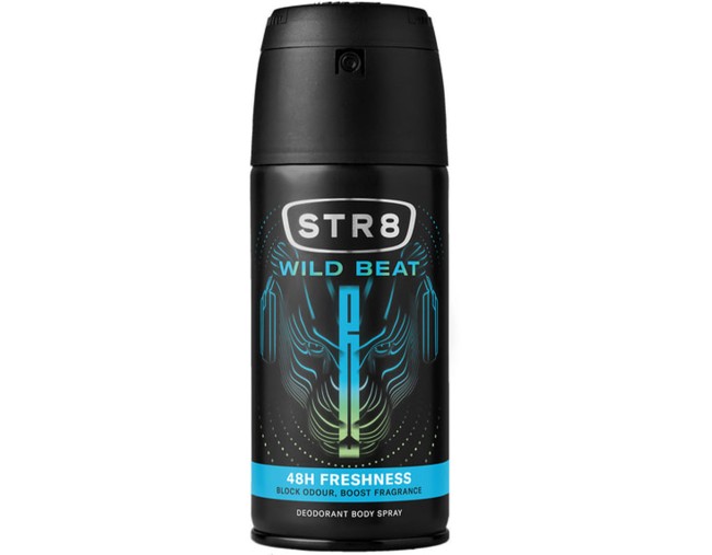 STR8 WILD BEAT 48h ΑΠΟΣΜΗΤΙΚΟ ΣΩΜΑΤΟΣ 150ml