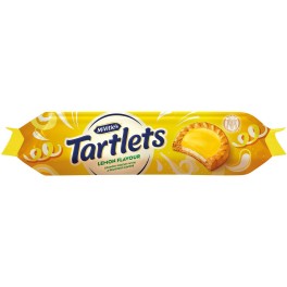 MCVITIE'S TARTLETS LEMON ΜΠΙΣΚΟΤΑ ΟΛΙΚΗΣ ΑΛΕΣΗΣ 100gr MCVITIE'S TARTLETS LEMON ΜΠΙΣΚΟΤΑ ΟΛΙΚΗΣ ΑΛΕΣΗΣ 100gr