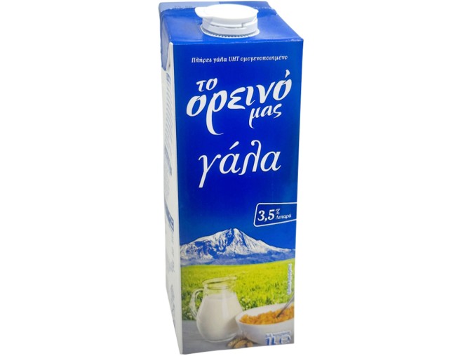 ΤΟ ΟΡΕΙΝΟ ΜΑΣ ΓΑΛΑ 3,5% ΛΙΠΑΡΑ 1Lt