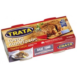 TRATA ΤΟΝΟΣ ΚΑΠΝΙΣΤΟΣ ΠΙΚΑΝΤΙΚΟΣ 2x160gr