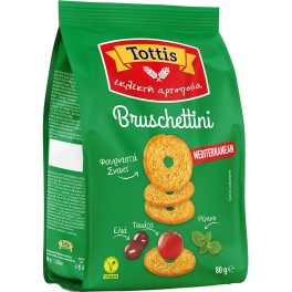 TOTTIS BRUSCHETTINI MEDITERRANEAN 80gr