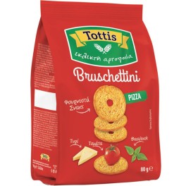 TOTTIS BRUSCHETTINI PIZZA 80gr