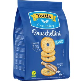TOTTIS BRUSCHETTINI ΦΥΣΙΚΗ ΓΕΥΣΗ 80gr