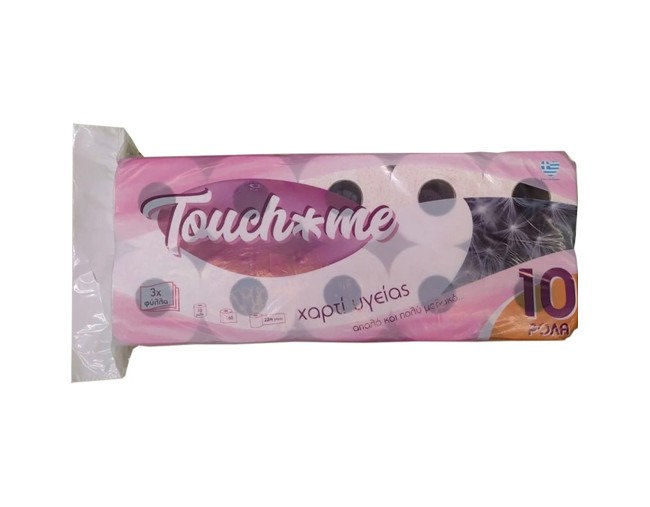 TOUCH ME ΧΑΡΤΙ ΥΓΕΙΑΣ 3ΦΥΛΛΟ 10x103gr