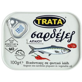 TRΑΤΑ ΣΑΡΔΕΛΕΣ ΠΙΚΑΝΤΙΚΕΣ 100gr