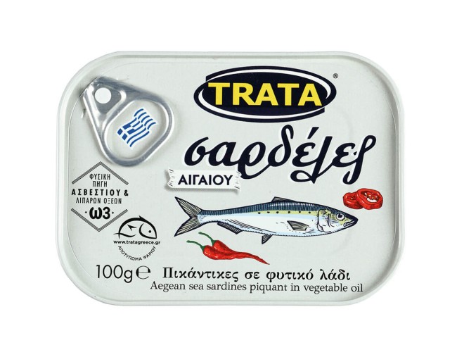 TRΑΤΑ ΣΑΡΔΕΛΕΣ ΠΙΚΑΝΤΙΚΕΣ 100gr