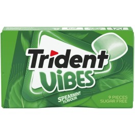 TRIDENT VIBES SPEARMINT FLAVOUR ΤΣΙΧΛΕΣ 21gr