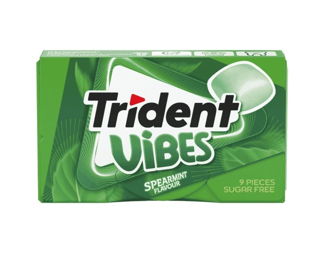 TRIDENT VIBES SPEARMINT FLAVOUR ΤΣΙΧΛΕΣ 21gr
